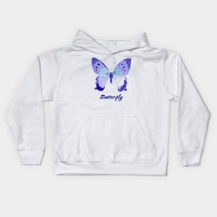 Beautiful Butterfly Kids Hoodie